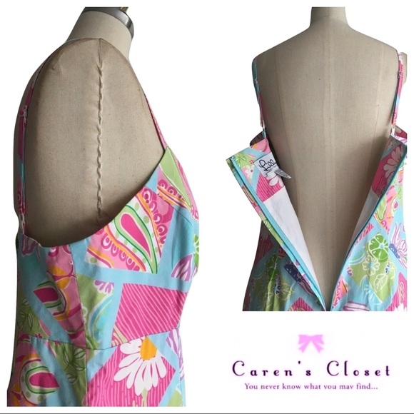 Lilly Pulitzer Tropical Print Dress - Picture 4 of 4